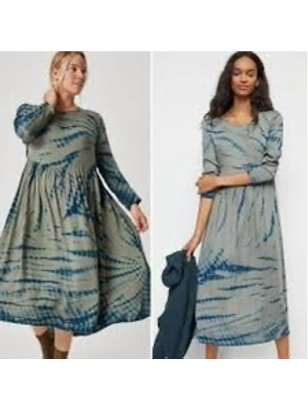 Dolan Left Coast Eliska tie-dye midi dress